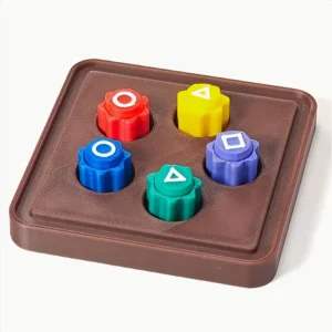 Traditional Korean Gonggi Board Game Squid Tossing, 1 set has 5pcs, Squid Game, Interesting desktop decorations, Suitable for ages 14+,Gong-Gi Creative Gifts