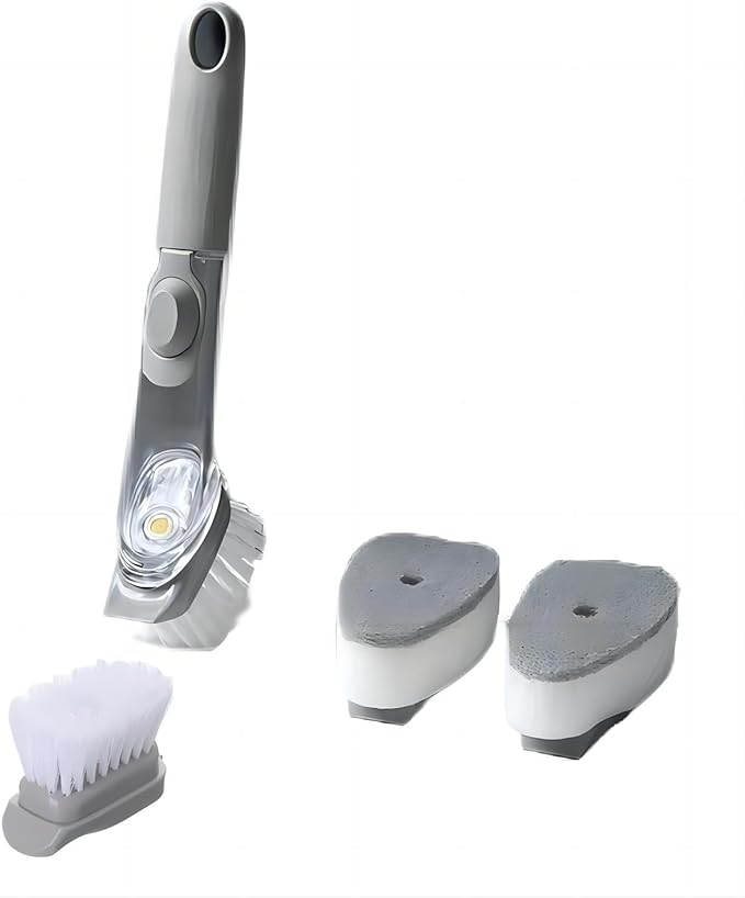 Long Handle Dishwashing Brush Set