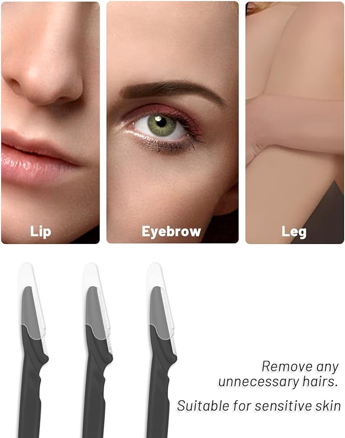 12PCS Eyebrow Razor for Women Face Multipurpose - Image 2