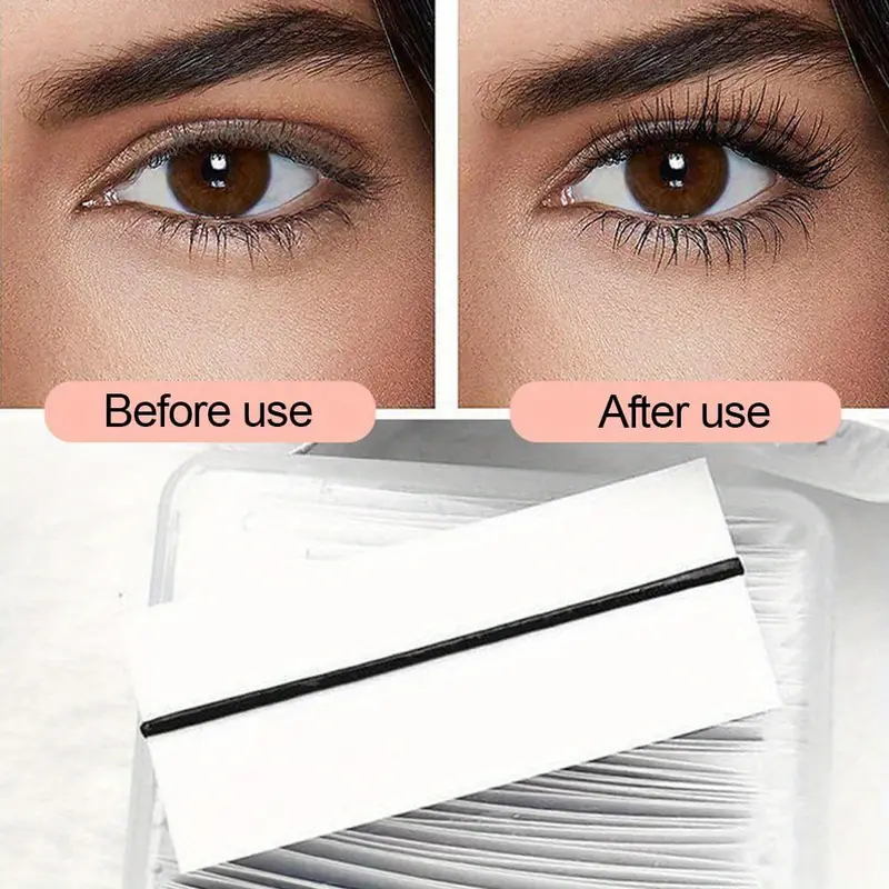 40 Pieces Self Adhesive Lash Strips for Fake Eyelashes No Glue Apply Self Adhesive Eyeliner Lashes Strips Waterproof Natural Look - Image 8