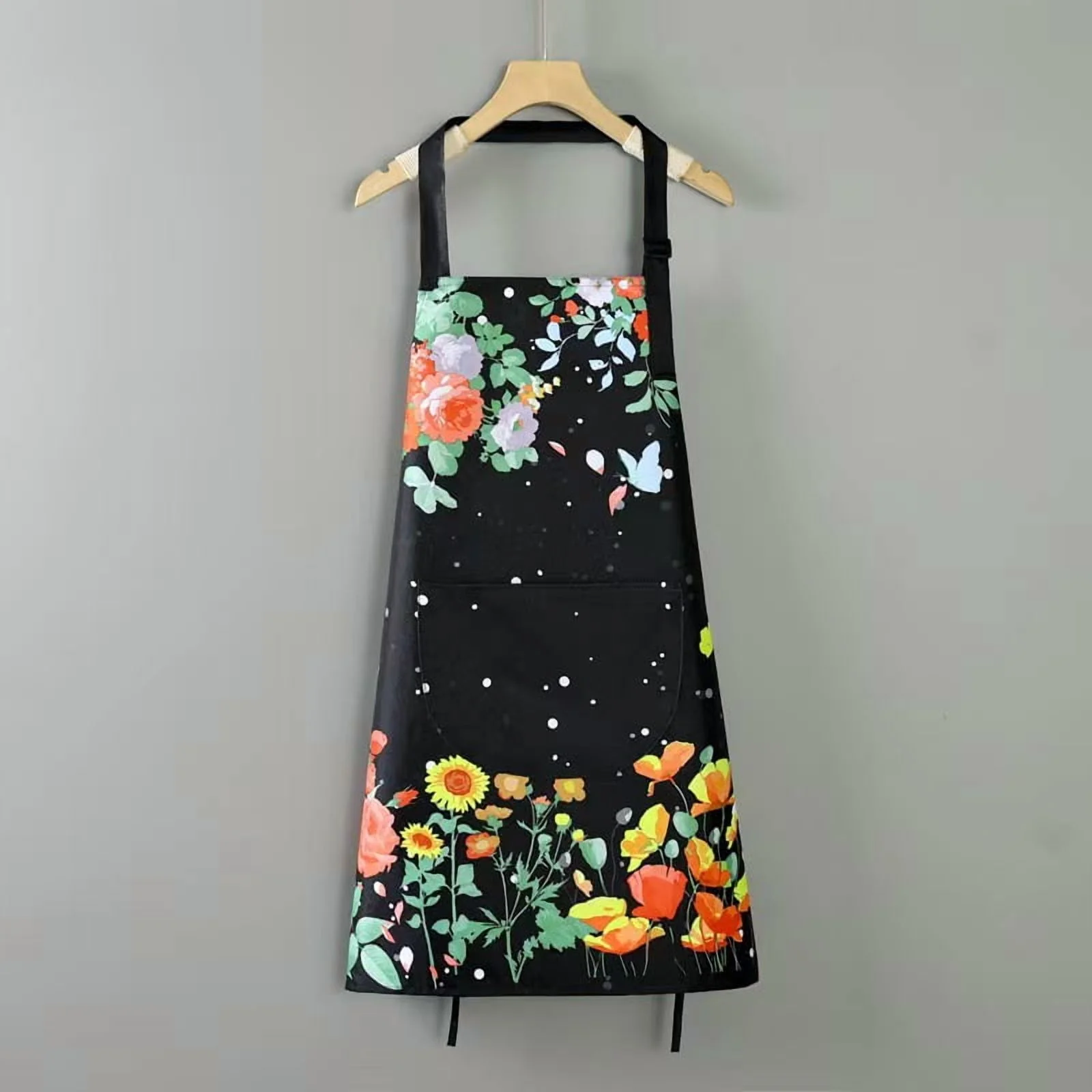 2Pcs Kitchen Apron Breathable PVC Oil Proof and Splashes Proof Suitable for Cooking and Serving Tasks - Image 4