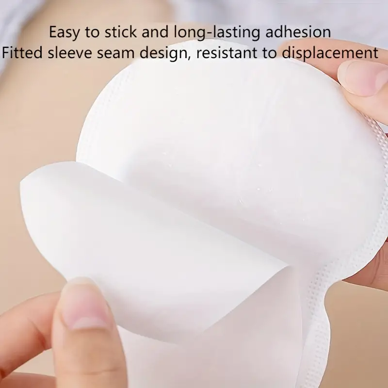 50-Piece Underarm Deodorant Absorb Sweat Pad Set White - Image 2