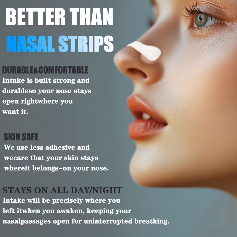 Nasal Respiratory Expansion Set - This Set Includes a Magnetic Nasal Dilator with 4 Clips, 1 Magnetic Remover, And 30 Magnets. It Is Crafted for a Snug Fit to Provide Comfort, Enhance Airflow, And Facilitate Breathing, Reduce Snoring Pain Free Removal - Image 9