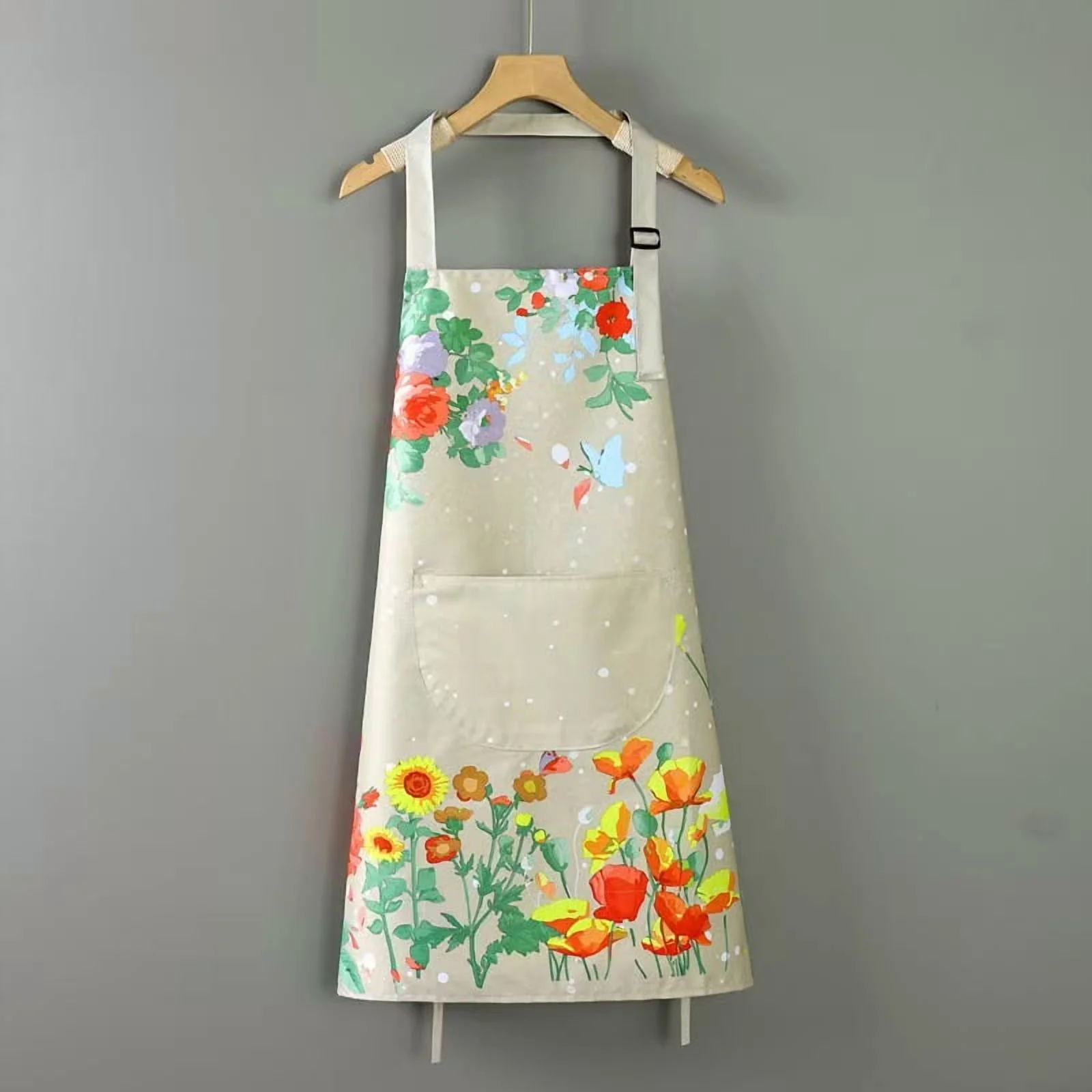 2Pcs Kitchen Apron Breathable PVC Oil Proof and Splashes Proof Suitable for Cooking and Serving Tasks - Image 3