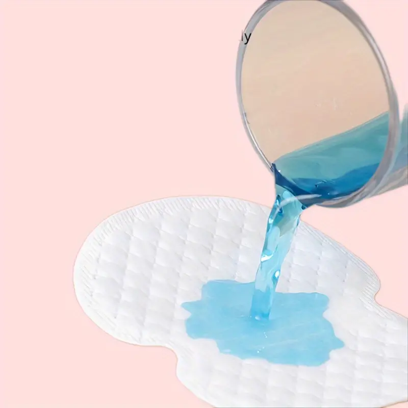 50-Piece Underarm Deodorant Absorb Sweat Pad Set White - Image 4