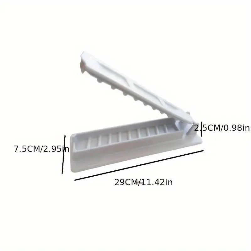 Kebab Maker Mold Plastic Press Barbecue Meat Skewer Kebab for BBQ (White) - Image 3