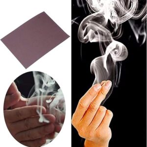 5Pcs Finger Smoke Magic Tricks, Magic Smoke Paper, Finger's Smoke, Mystic Smoke from Fingertips, Magic Prop Tool Ultimate Magic Kit, Cool Close-Up Magic Trick, Stage Stuffs