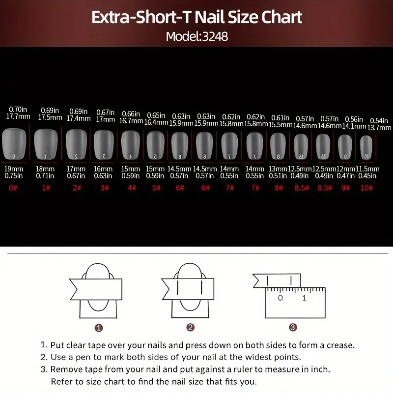 24pcs Glossy Short Press on Nails Gradient Pinkish Design Blue French Style False Nails Reusable For Women - Image 3