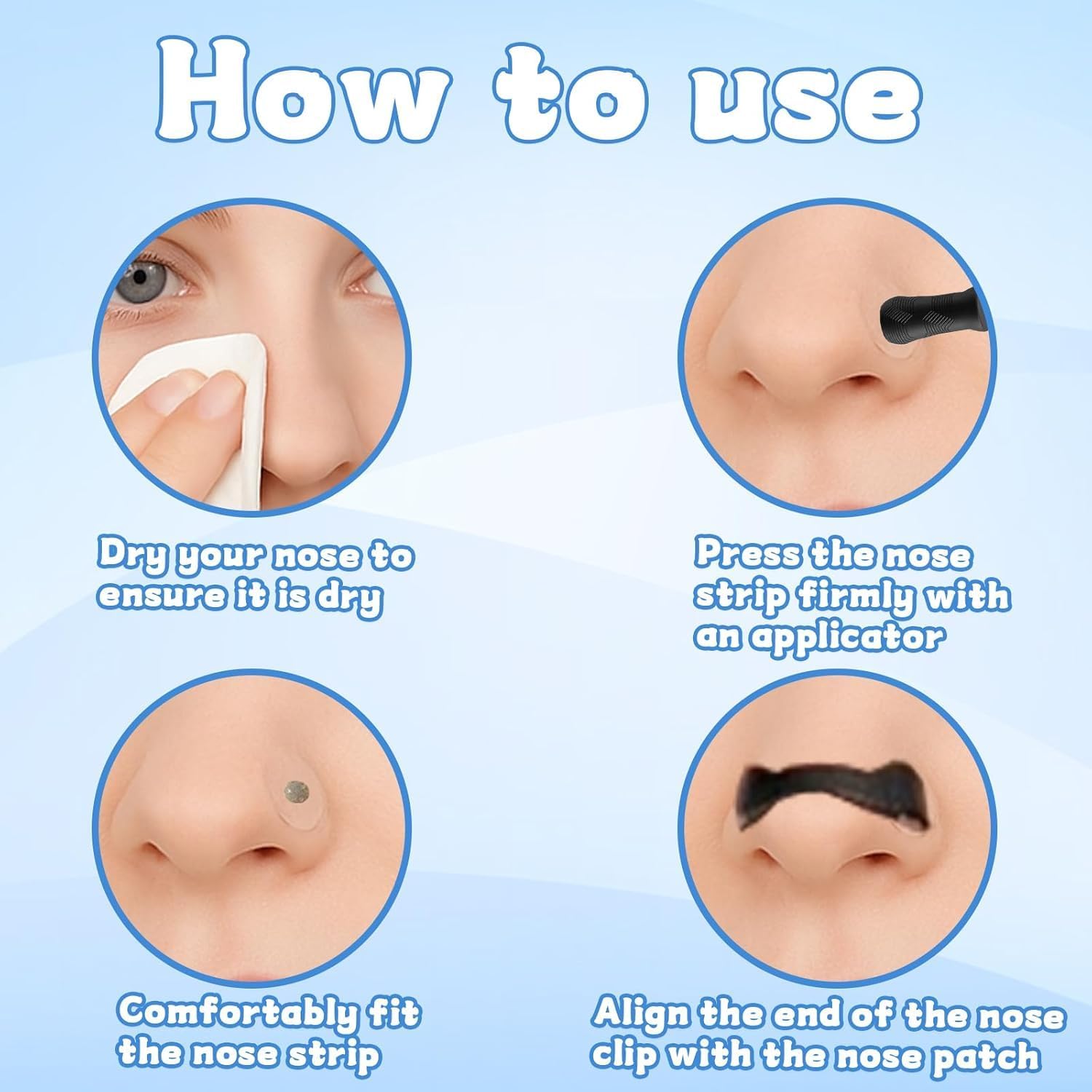Nasal Respiratory Expansion Set - This Set Includes a Magnetic Nasal Dilator with 4 Clips, 1 Magnetic Remover, And 30 Magnets. It Is Crafted for a Snug Fit to Provide Comfort, Enhance Airflow, And Facilitate Breathing, Reduce Snoring Pain Free Removal - Image 2