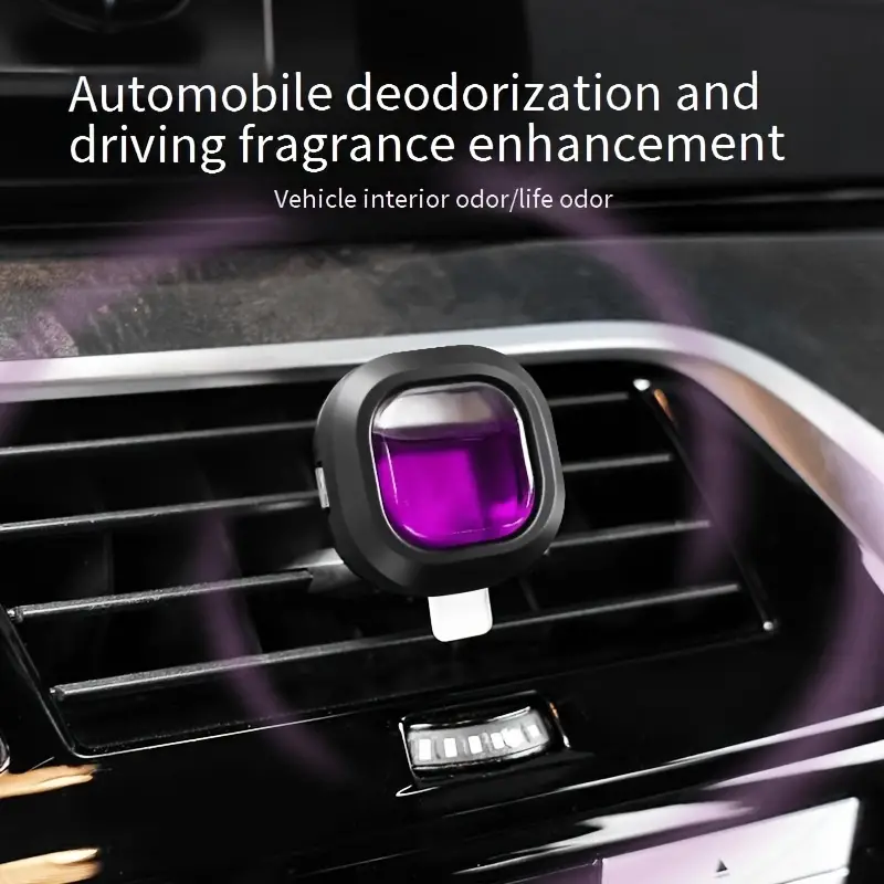 30-Day Long-Lasting Car Air Freshener Vent Clip - Essential Oil Scented Odor Eliminator, 0.14 oz Each, Non-Toxic Fragrance Source for Fresh Car Smell - Image 2