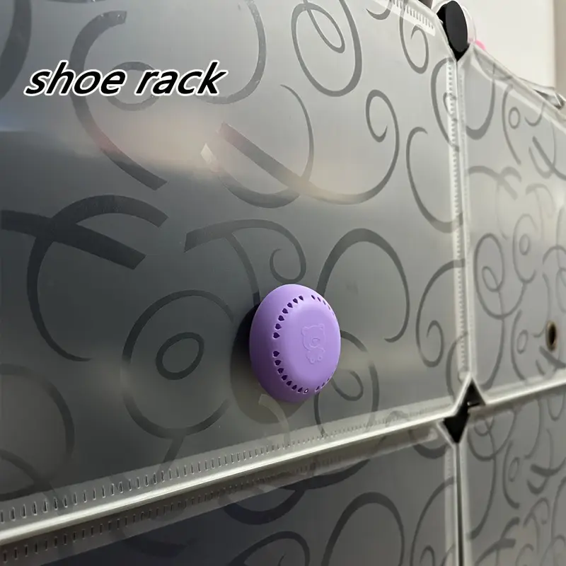 10pcs Lavender Scented Air Freshener Tablets - Long-Lasting Odor Eliminator for Home, Car, Bathroom, Closet & Wardrobe - Compressed Solid Deodorizer with Extra Shell - Image 4
