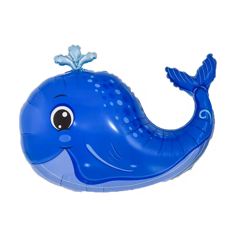 9pcs of Large Marine Animal Balloons Shells, Octopus, Crab, Sea Lion, Shark, Whale, Lantern Fish, Seahorse Underwater Animal Theme Birthday Party Decoration Arrangement - Image 2