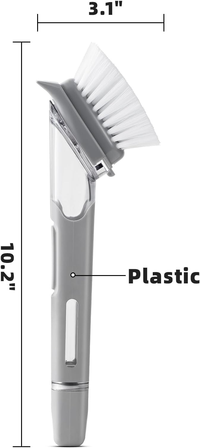 Long Handle Dishwashing Brush Set - Image 4